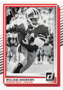 2025 Donruss Football William Andrews #247