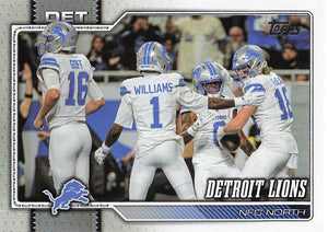 2026 Topps Flagship Football Detroit Lions #273
