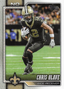 2026 Topps Flagship Football Chris Olave #147