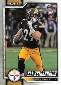 2026 Topps Flagship Football Eli Heidenreich #398 RC