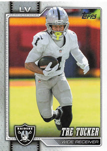 2026 Topps Flagship Football Tre Tucker #236