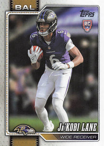 2026 Topps Flagship Football Ja’Kobi Lane #331 RC
