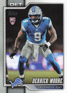 2026 Topps Flagship Football Derrick Moore #317 RC