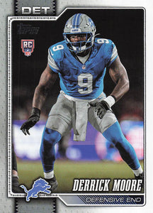 2026 Topps Flagship Football Derrick Moore #317 RC