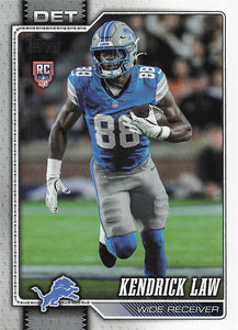 2026 Topps Flagship Football Kendrick Law #374 RC