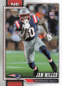 2026 Topps Flagship Football Jam Miller #399 RC