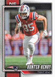 2026 Topps Flagship Football Hunter Henry #138