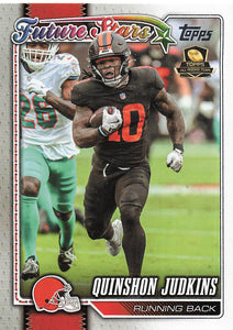 2026 Topps Flagship Football Quinshon Judkins #267