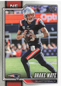 2026 Topps Flagship Football Drake Maye #136
