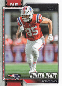 2026 Topps Flagship Football Hunter Henry #138