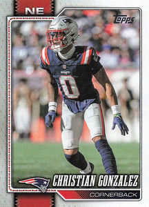 2026 Topps Flagship Football Christian Gonzalez #139