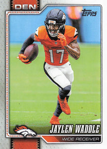 2026 Topps Flagship Football Jaylen Waddle #125