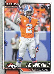 2026 Topps Flagship Football Pat Surtain II #60