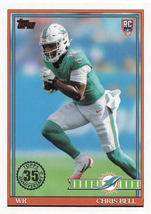 2026 Topps Flagship Football 1991 Topps Football Rookies Chris Bell #91TR-24