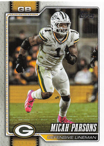 2026 Topps Flagship Football Micah Parsons #72