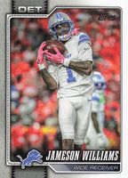 2026 Topps Flagship Football Jameson Williams #67