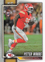 2026 Topps Flagship Football Peter Woods #342 RC