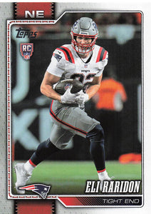 2026 Topps Flagship Football Eli Raridon #369 RC