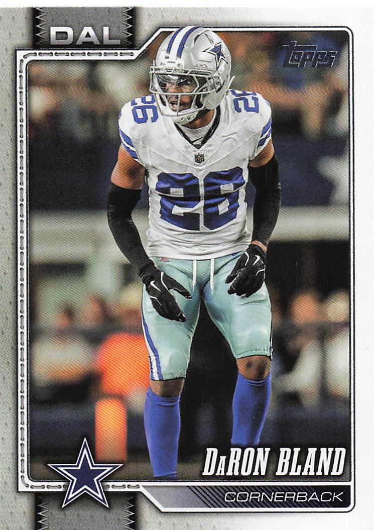 2026 Topps Flagship Football DaRon Bland #218