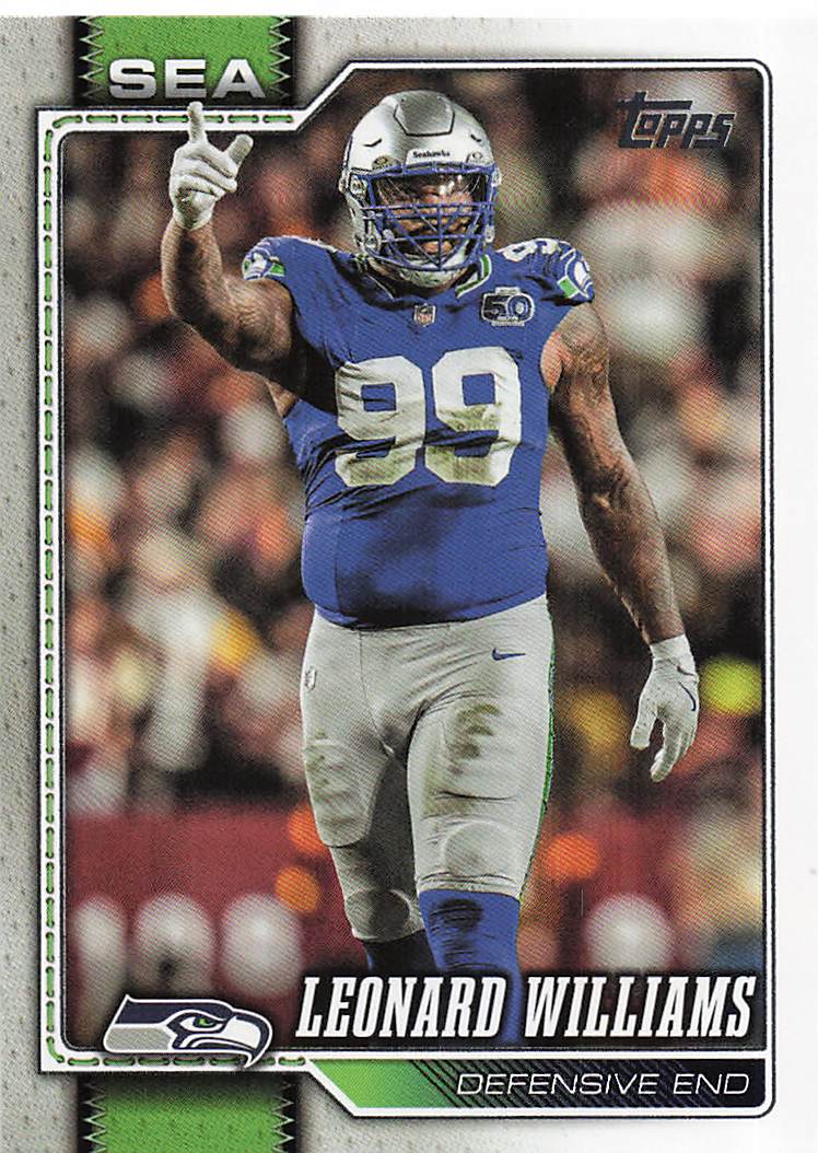 2026 Topps Flagship Football Leonard Williams #181