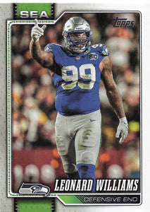 2026 Topps Flagship Football Leonard Williams #181
