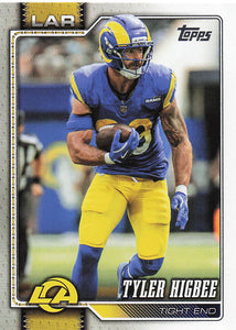 2026 Topps Flagship Football Tyler Higbee #232