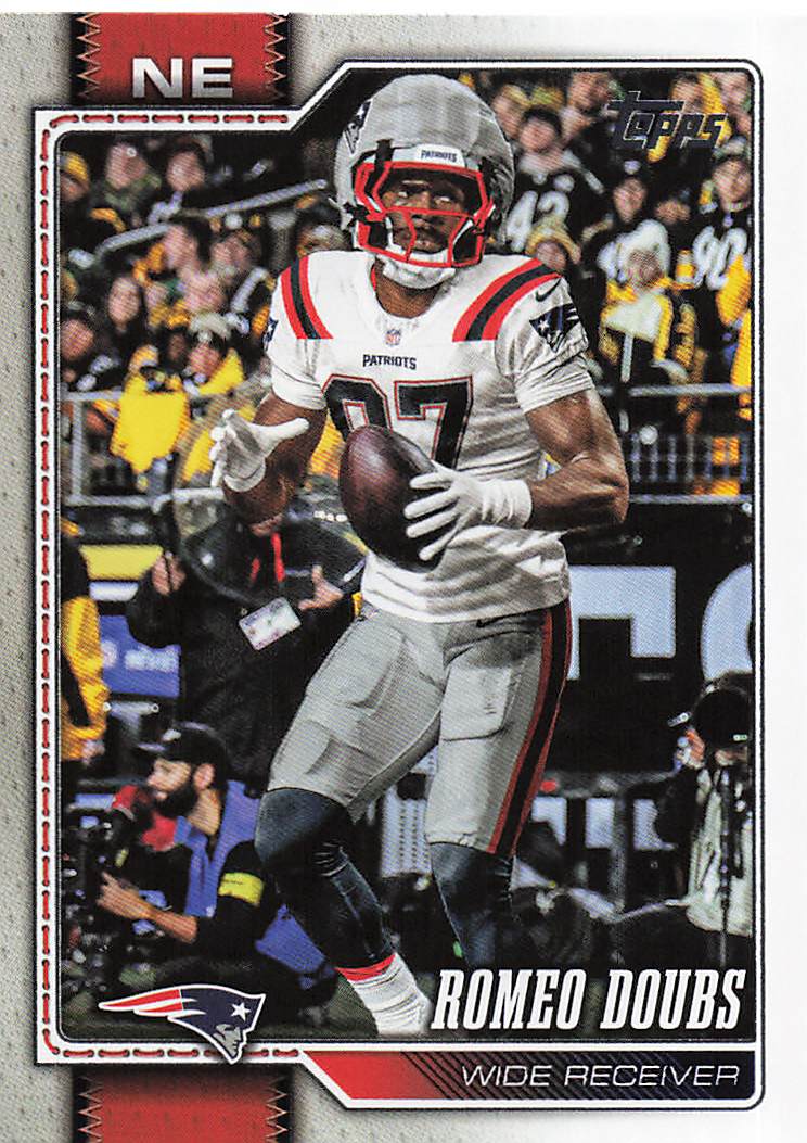 2026 Topps Flagship Football Romeo Doubs #74