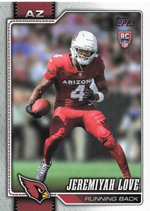 2026 Topps Flagship Football Jeremiyah Love #309 RC