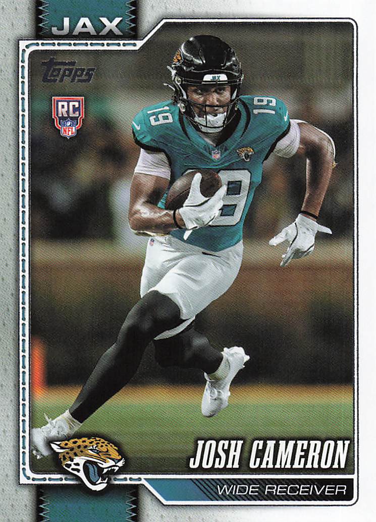 2026 Topps Flagship Football Josh Cameron #387 RC