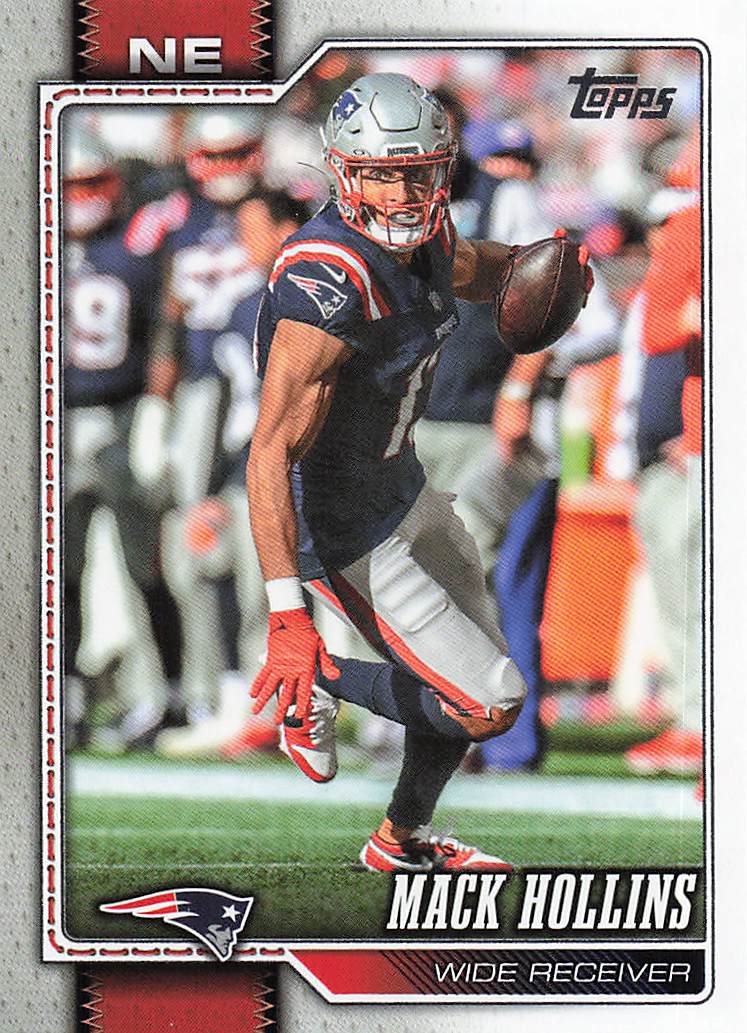 2026 Topps Flagship Football Mack Hollins #140
