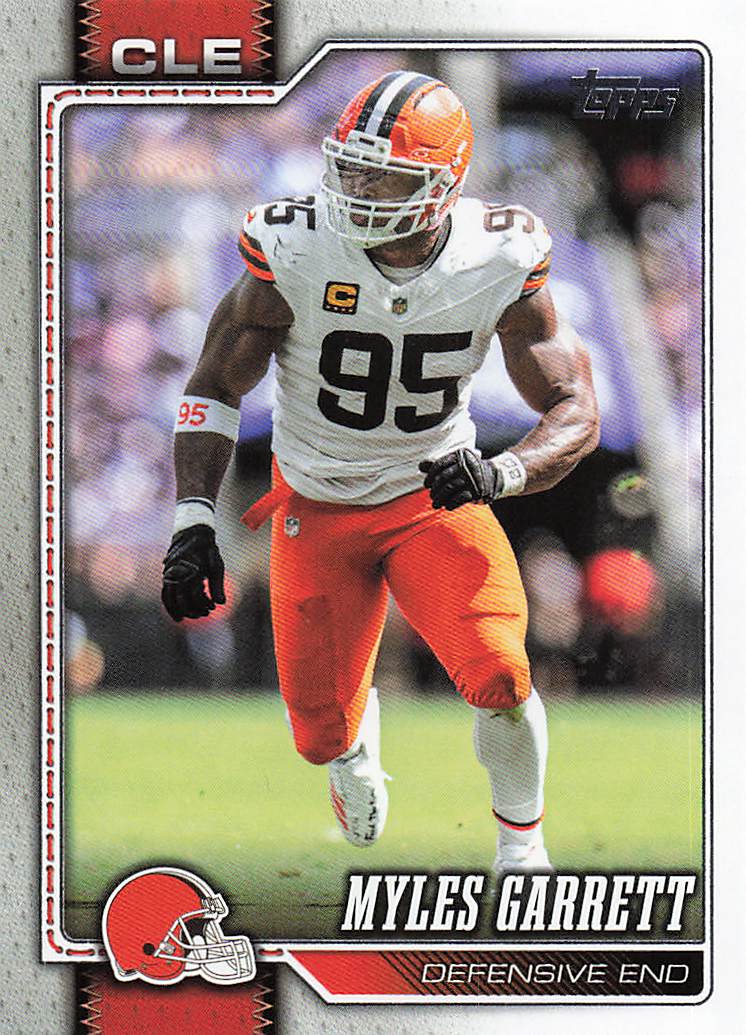 2026 Topps Flagship Football Myles Garrett #49