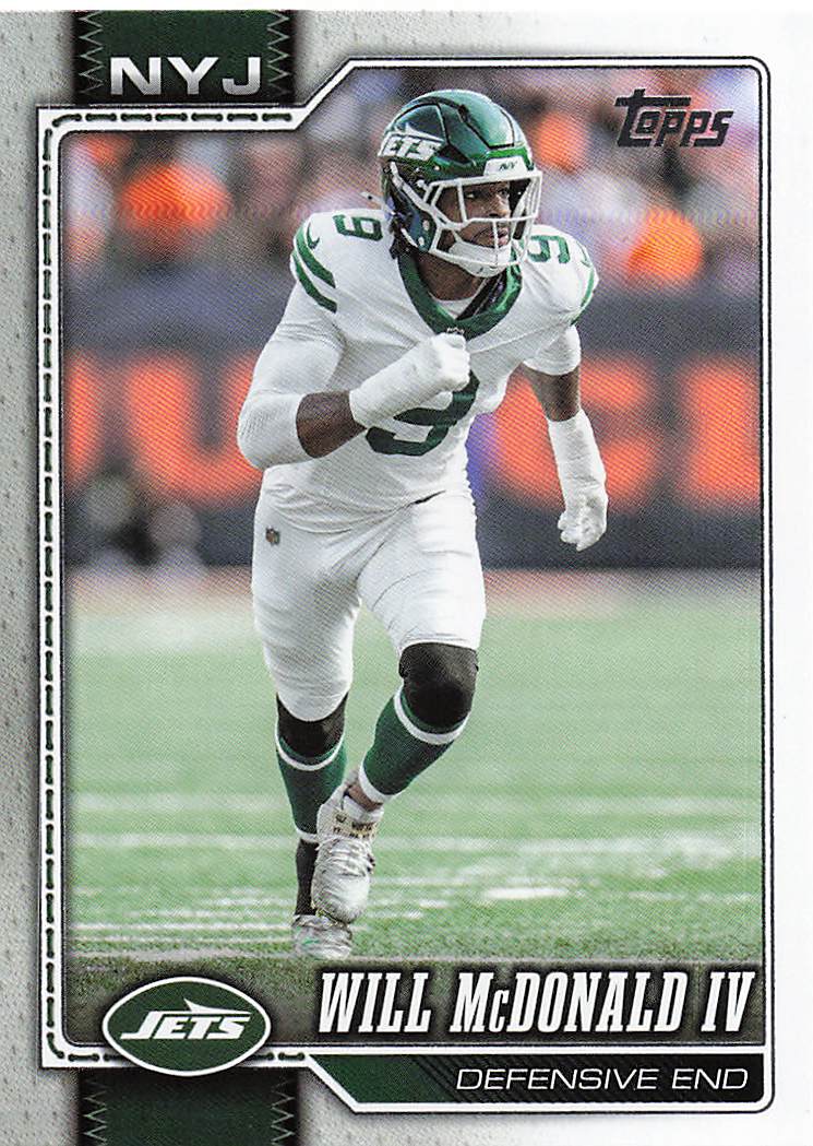 2026 Topps Flagship Football Will McDonald IV #158