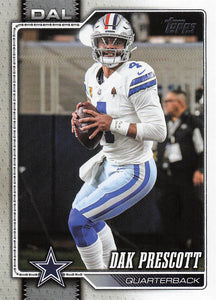 2026 Topps Flagship Football Dak Prescott #53