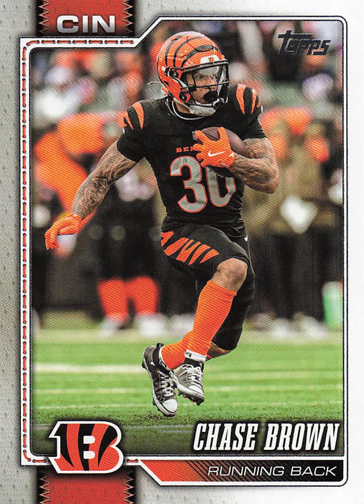 2026 Topps Flagship Football Chase Brown #42
