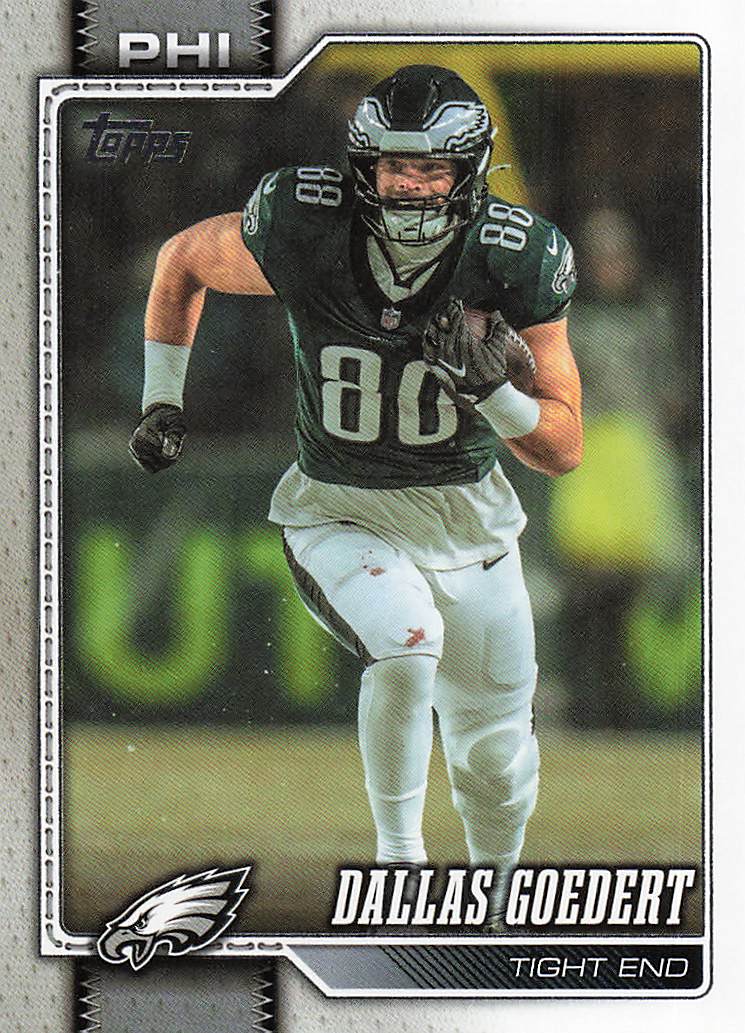 2026 Topps Flagship Football Dallas Goedert #170