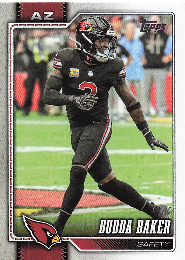 2026 Topps Flagship Football Budda Baker #201