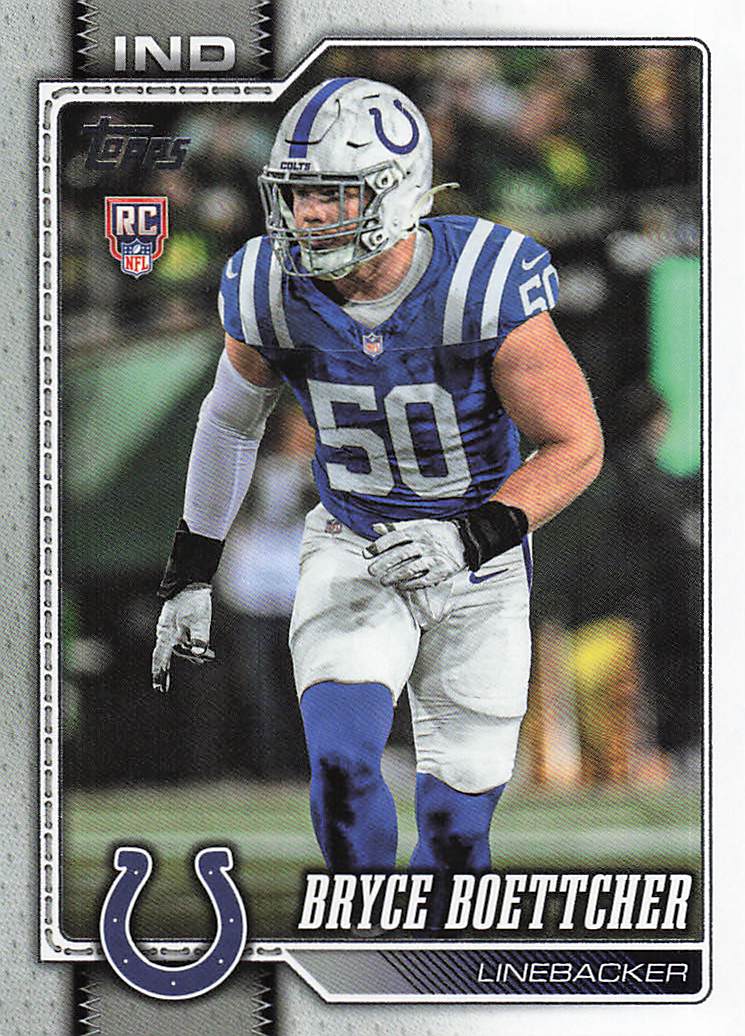 2026 Topps Flagship Football Bryce Boettcher #371 RC