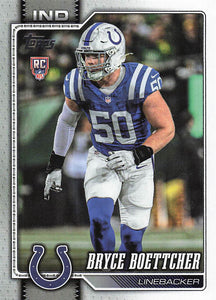 2026 Topps Flagship Football Bryce Boettcher #371 RC