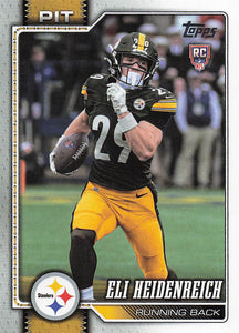 2026 Topps Flagship Football Eli Heidenreich #398 RC