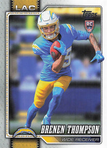 2026 Topps Flagship Football Brenen Thompson #334 RC