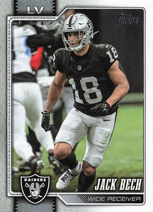 2026 Topps Flagship Football Jack Bech #120
