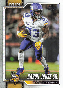 2026 Topps Flagship Football Aaron Jones #240