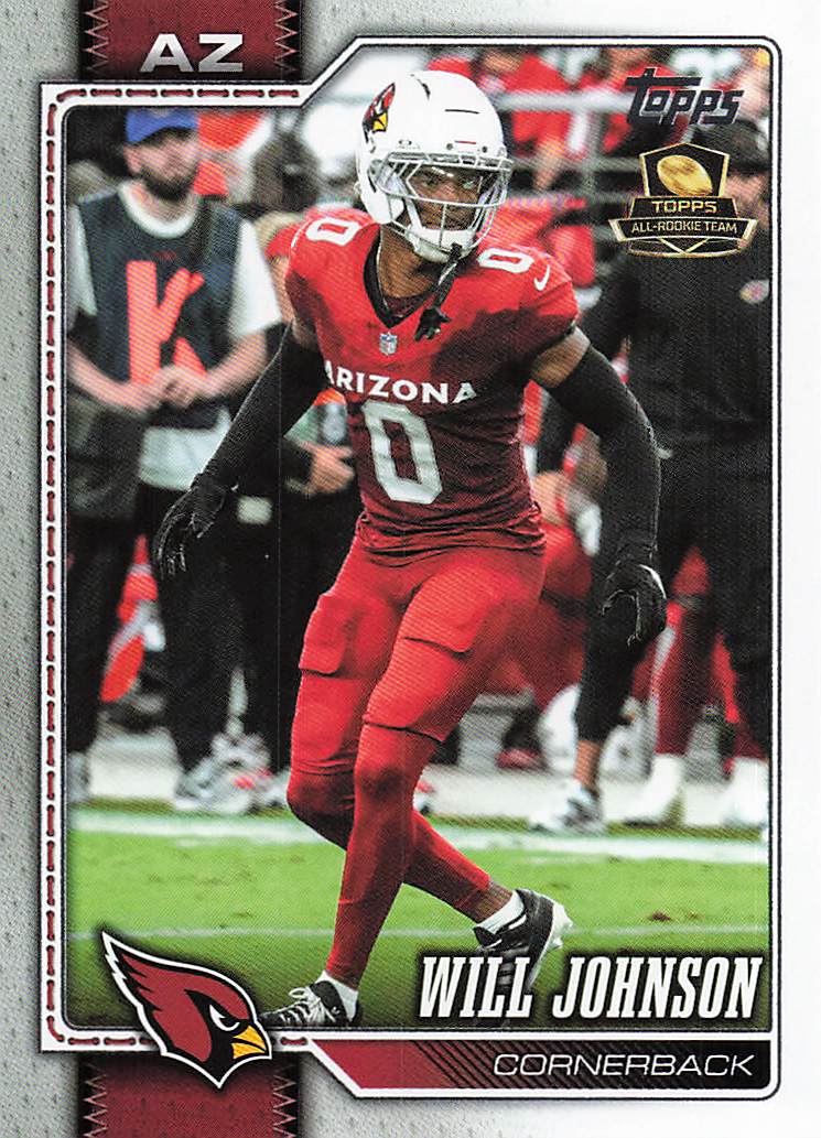 2026 Topps Flagship Football Will Johnson #6