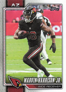 2026 Topps Flagship Football Marvin Harrison Jr. #1