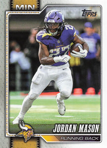 2026 Topps Flagship Football Jordan Mason #130