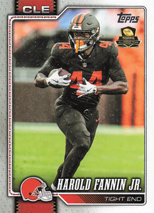 2026 Topps Flagship Football Harold Fannin Jr. #46
