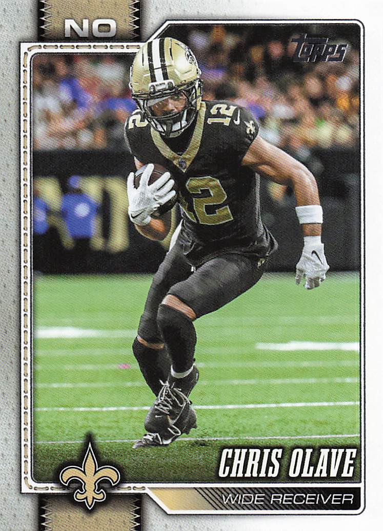 2026 Topps Flagship Football Chris Olave #147