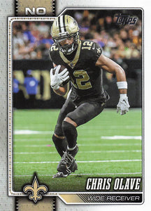 2026 Topps Flagship Football Chris Olave #147
