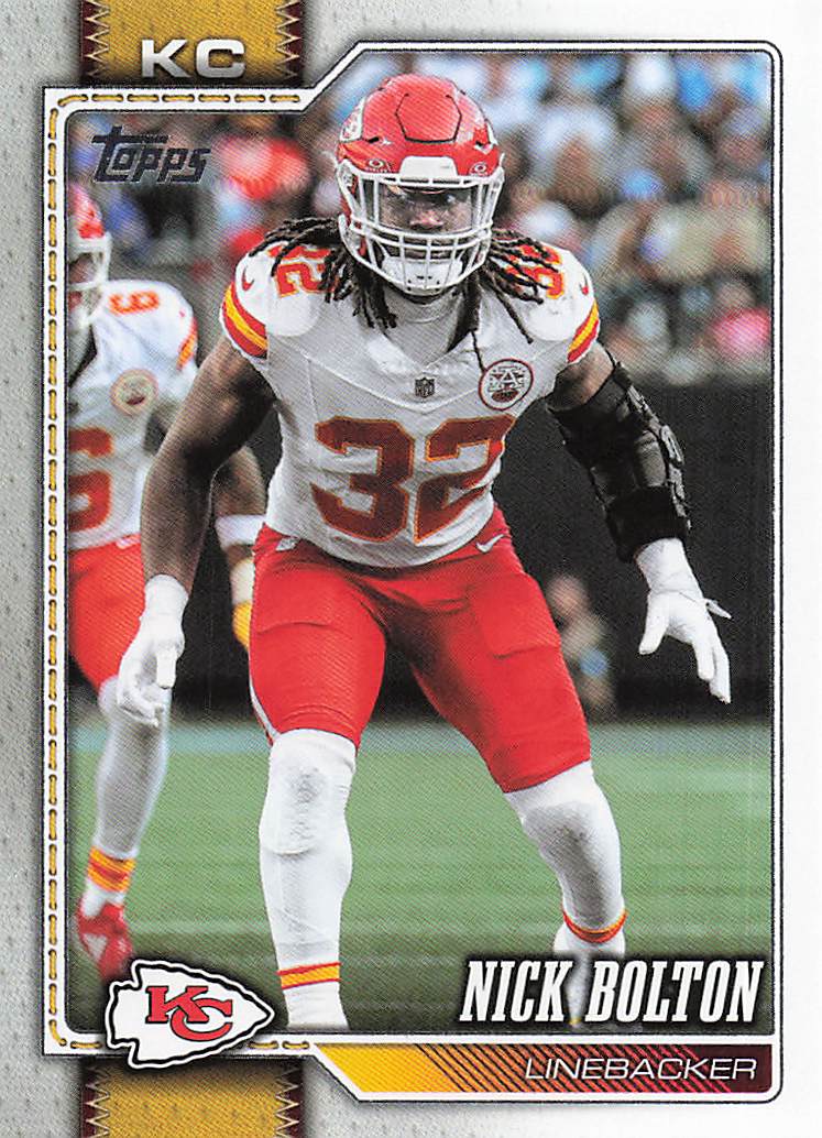 2026 Topps Flagship Football Nick Bolton #99