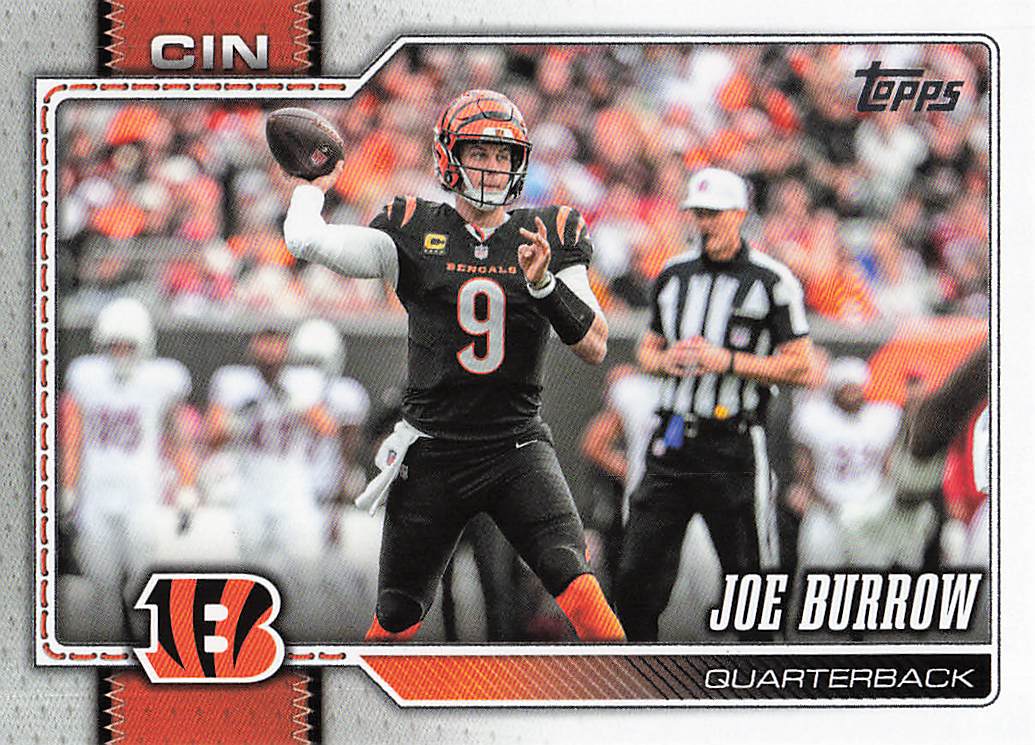 2026 Topps Flagship Football Joe Burrow #40